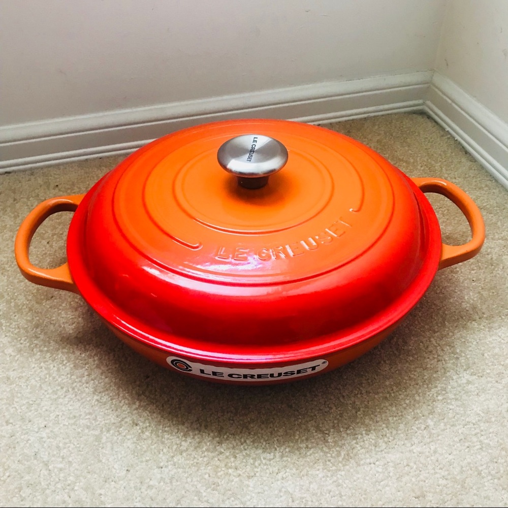 Le Creuset new #30 braiser volcanic